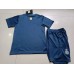 Camisa de Futebol Al-Nassr Equipamento Secundário Infantil 2023-24 Manga Curta (+ Calças curtas)